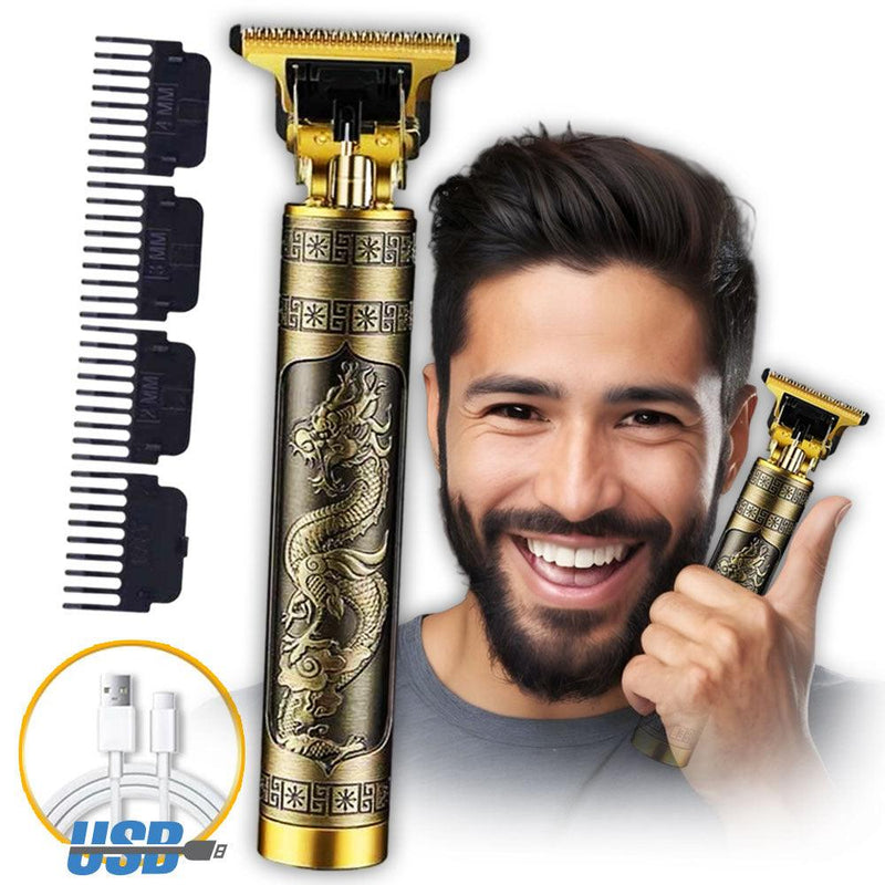 Máquina de cortar cabelo e Barbearia-Elétrico Recarga Usb kit Original - Shop Melhores Ideias